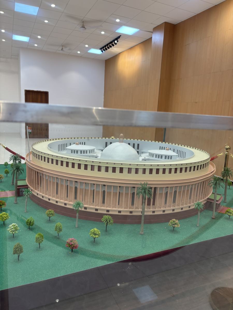 Parliament model, museum
