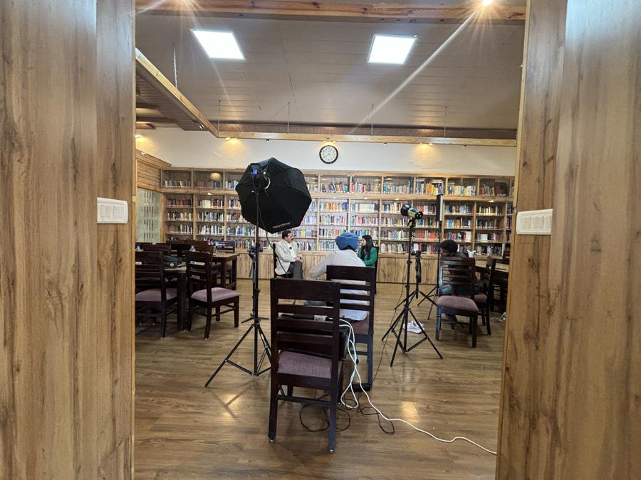 interview setup